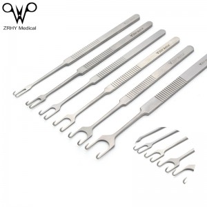 High Quality 150/165mm Two Sharp Claws Eyelid Retractor Wholesales,China OEM/ODM Manufacture