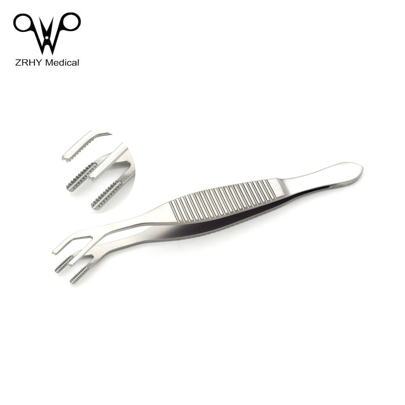 Cheap 130MM Medical Reusable Stainless Steel Y Type Cartilage Forceps,China OEM Factory Featured Image