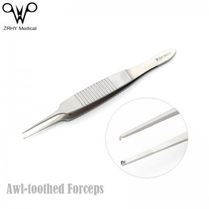 Best 100/110MM Medical Reusable Stainless Steel Ophthalmic Forceps,China OEM Factory