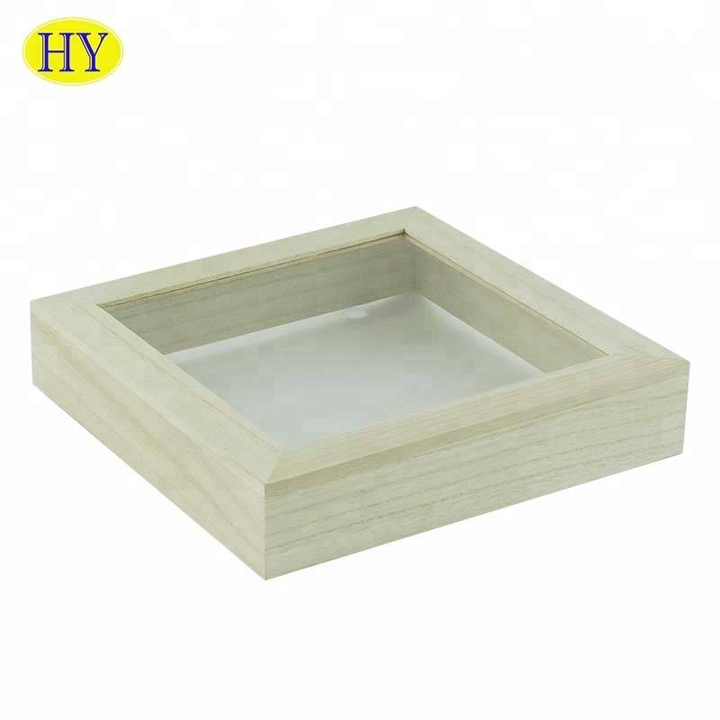 Wholesale Cheap Standard Shadow Box Wood  in Photo Frame