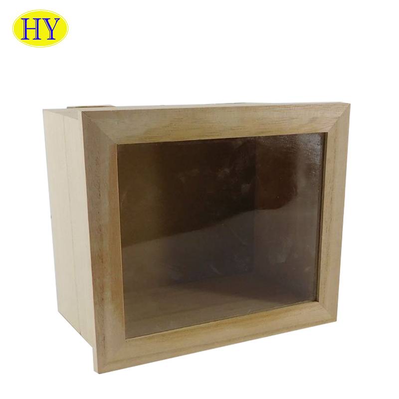 Cheap Wholesale Decorative Wooden Shadow Box Frame