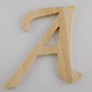 unfinished china manufacturer pine wooden alphabet letters