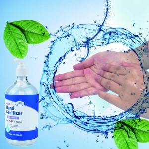 Customizable 75% Alcohol Instant Antibacterial Gel Hand Sanitizer