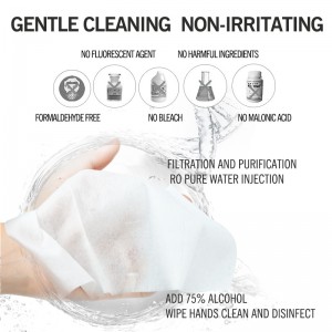 Factory OEM large capacity 750 counts multipurpose cleaning antibacterial wipes
