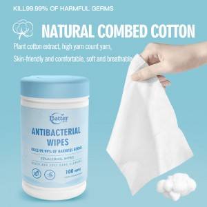 Factory high quality 80 counts multipurpose Surface cleaning antibacterial wipes