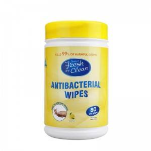 Kills 99% of harmful germs antibacterial wipes