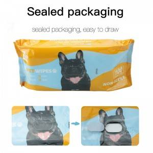Effective deodorizing pet friendly safe cleaning wipes