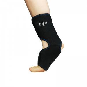 ankle brace with ice pack