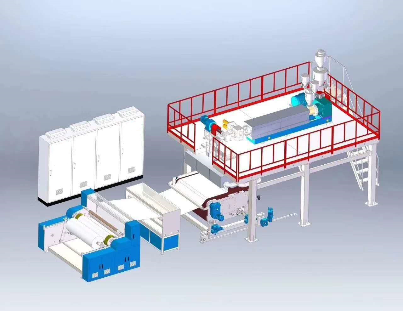 PP Melt-blown Nonwoven Fabric Production line for medical surgical face mask
