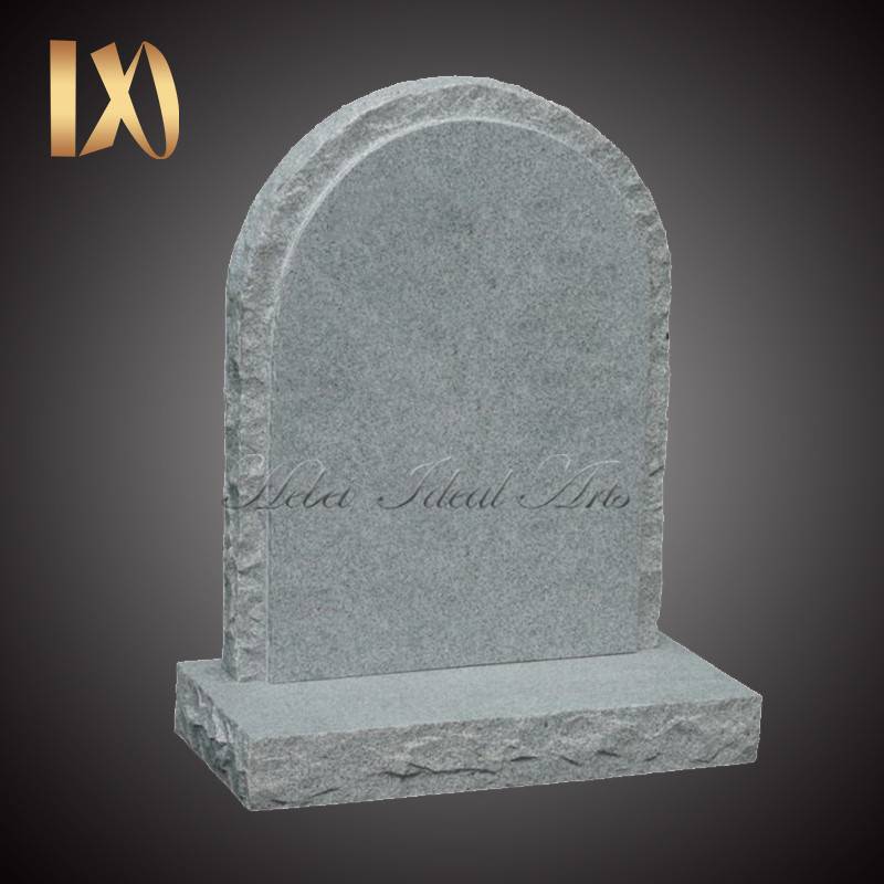 Customized size and factory price Round Top Headstone monument for sale