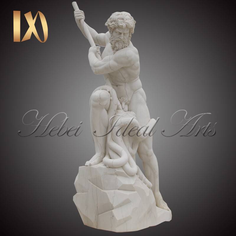 Factory outlet marble Poseidon statue for sale