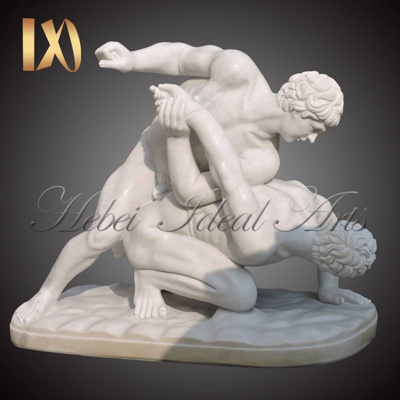 Factory outlet The marble Wrestlers statue Featured Image