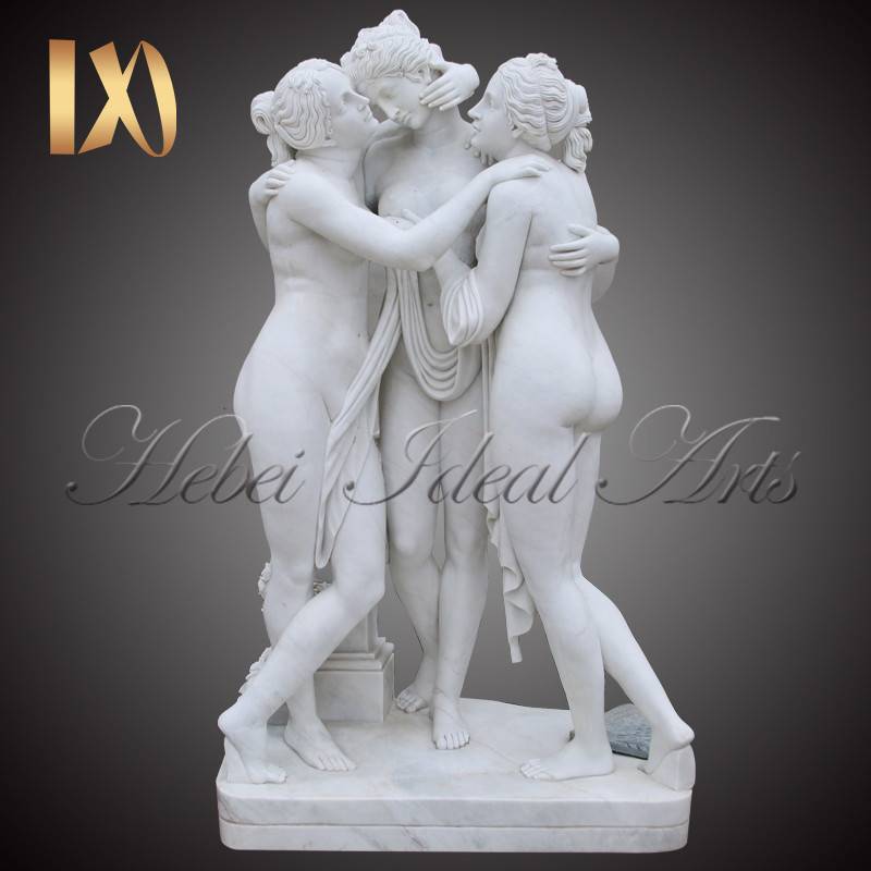 Famous Life Size The Three Graces Marble Statue Featured Image