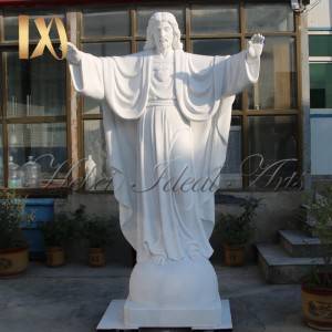 beautiful marble statue of the Sacred Heart of Jesus for sale