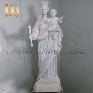 Life Size marble Statue of Lady of Mount Carmel for Sale