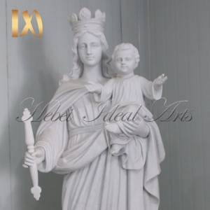 Life Size marble Statue of Lady of Mount Carmel for Sale