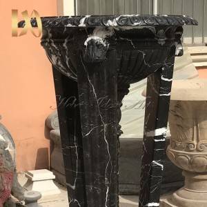 Unique Eegant Marble Flower Pots and Planters with Deep Basin Design for Decor