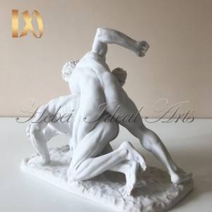 Factory outlet The marble Wrestlers statue