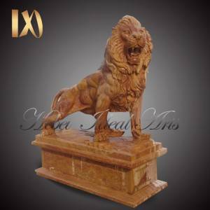 Antique Style Marble Lions statue for sale
