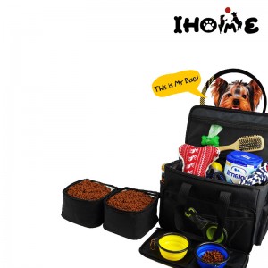 Dog Travel Bag Food Carriers Dog Gear Tote Bag