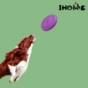 Dog Frisbee Flying Disc Pet Interactive Toy Training Flyer
