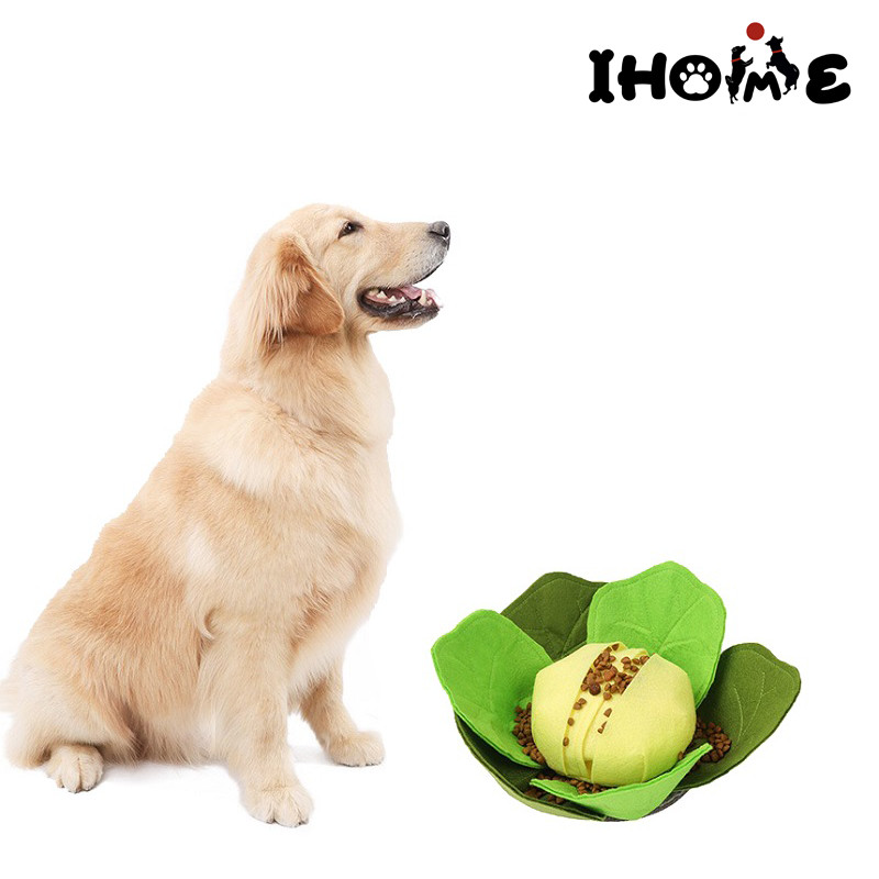Pet Snuffle Mat Dog Puzzle Toys Cabbage Slow Feeder Featured Image
