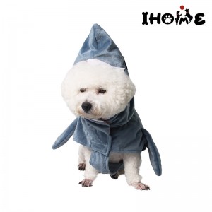 Pet Shark Costumes Halloween Outfits Puppy Clothing Dog Jumpsuit