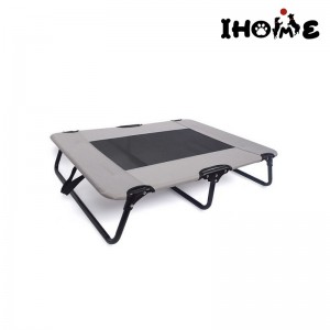 Dog Elevated Bed Portable Camping Raised Bed Metal Framed