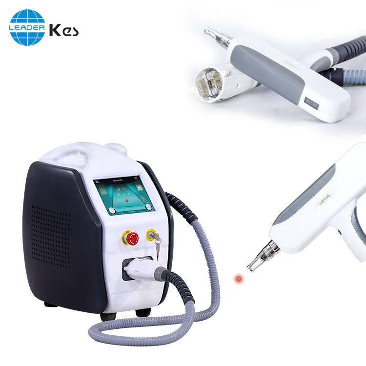 TUV CE approved kes hot sale small q switched nd yag laser Tattoo removal machine AL1