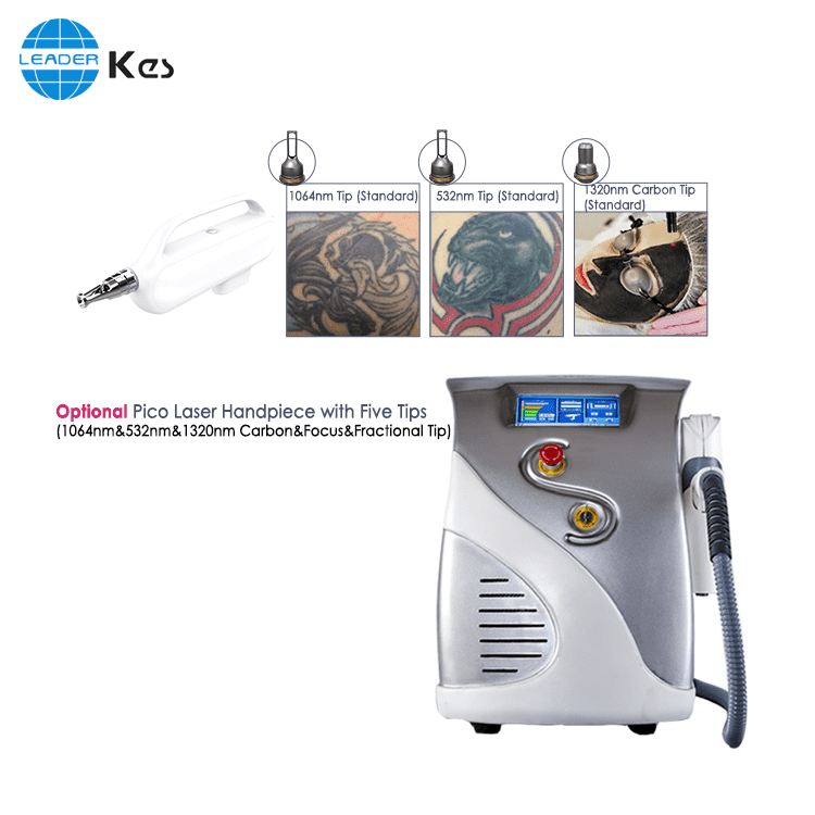 Picosecond Q-switched Nd :Yag laser tattoo removal machine