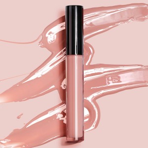 Nude lip gloss private label custom nude glossy lipgloss vegan and cruelty free nude lip glosses