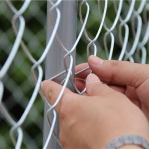 Durable Chain Link Large Dog Kennel Galvanized Outside