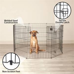 Collapsible Dog Cage Kennel Playpen Heavy Duty Pet Exercise Pen with Low Price