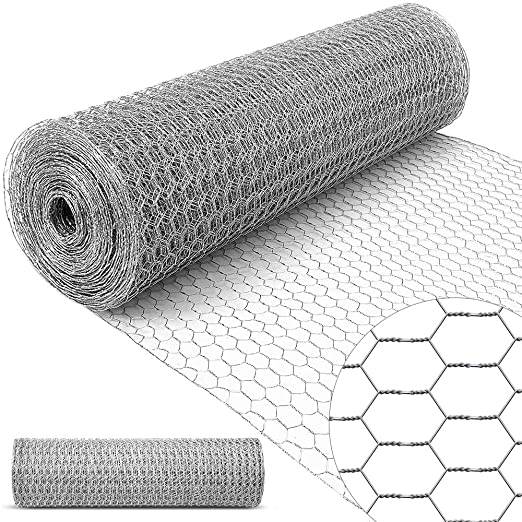 Gardening Hot Dip Hex Wire Netting 19mm Opening Reinforced Customized