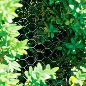 Home Black Rabbit Wire Netting , 20 Gauge Hexagonal Wire Mesh Fence