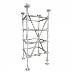 Ring Lock Scaffolding System For High Rise Building Construction