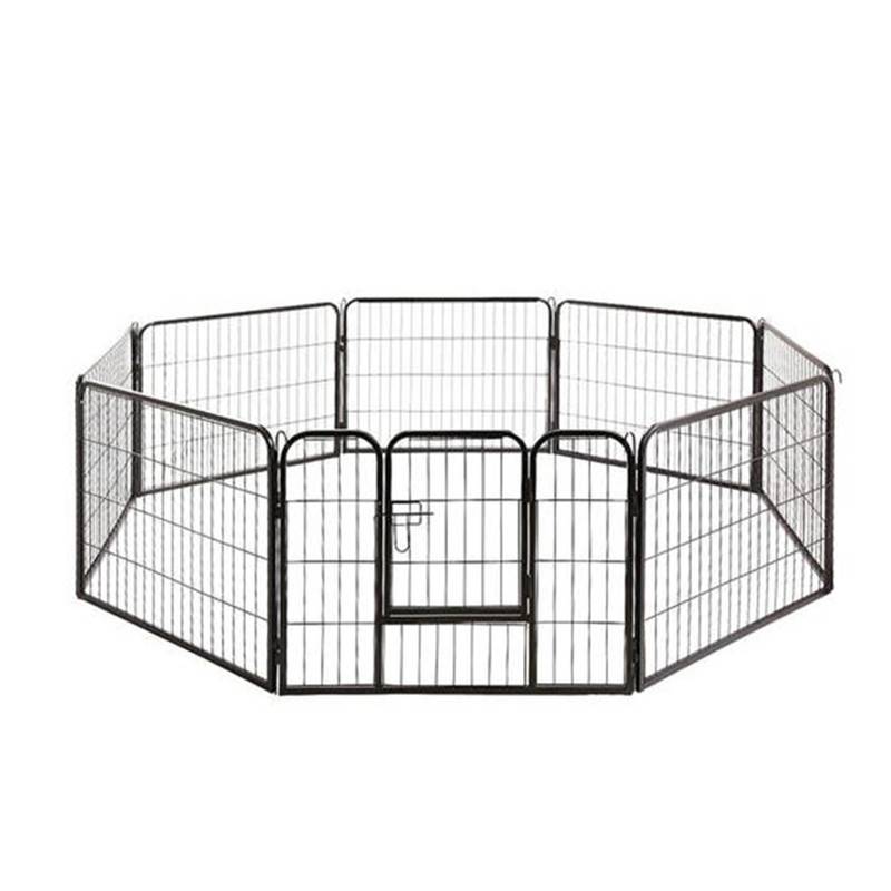 Temporary Large Outdoor Dog Fence Panel Folding Breeding Pet Pen Featured Image