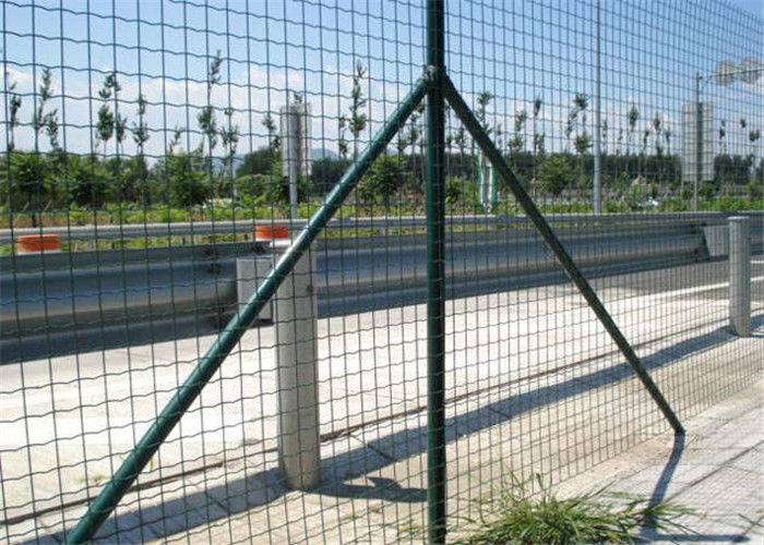 Garden Green Holland Wire Mesh , PVC Coated Galvanized Wire Fencing Mesh