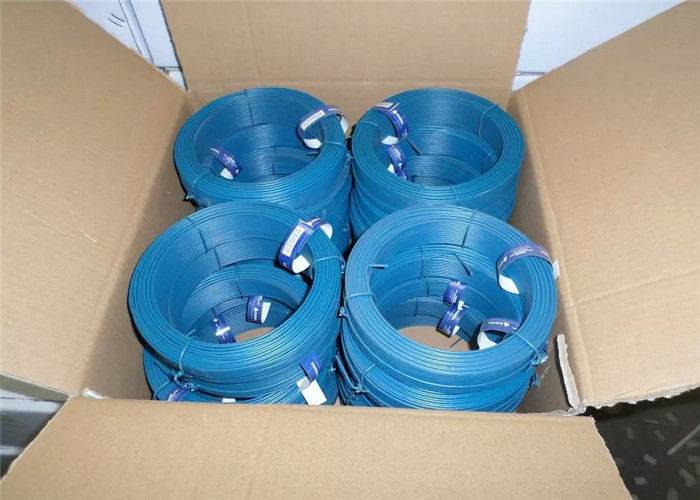 Low Carbon Steel Bule PVC Coated Binding Wire For Clothesline Fencing