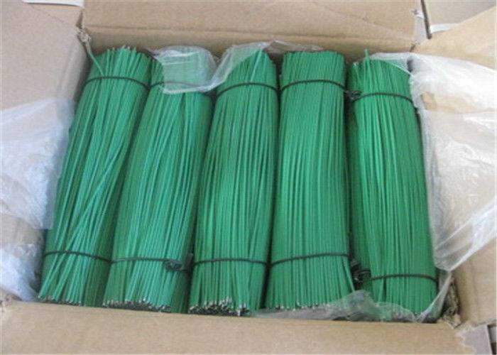 Stainless Steel Green PVC Coated Wire , Vinyl Coated Steel Cable Rope