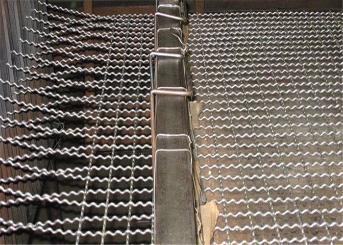 High Strength Galvanized Iron Crimped Wire Mesh For Petrochemical Industry