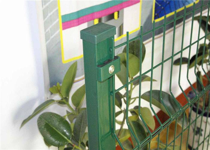 Firm Structure  PVC Coated Wire Mesh Fence 5.0mm , Wire Garden Fencing