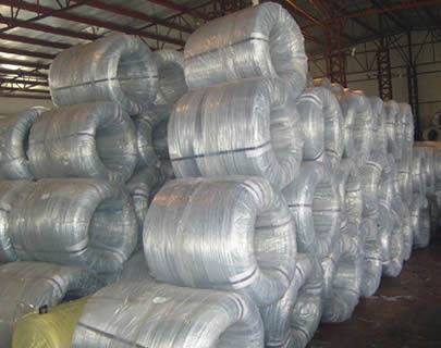 SGS CE Galvanized Steel Wire Rope , Welded Panel Fence Hot Dipped Steel Binding Wire
