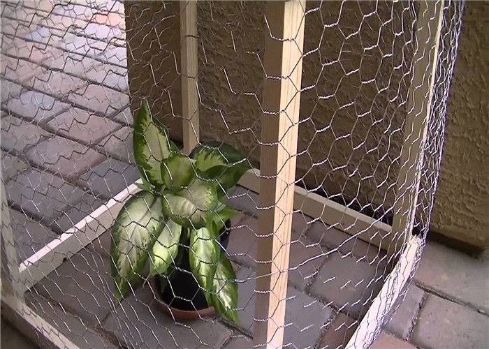 20 Gauge Wire Dia Garden Chicken Wire Netting Rust Prevention Galvanized