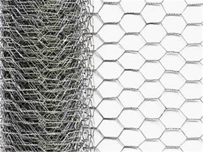 Utility Galvanized Hexagonal Wire Mesh Fencing 24 Inch X 50 Ft