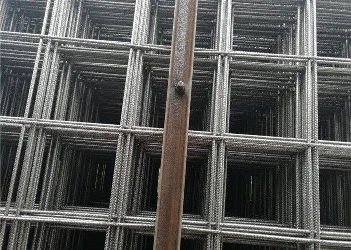 Reinforcing Steel Bar Concrete Welded Wire Mesh , Galvanized Welded Wire Panels