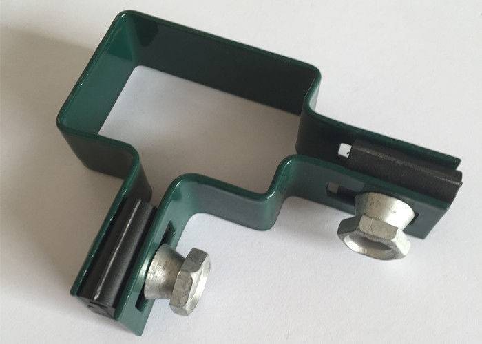 Galvanized Building Chain Link Fence Wire Tensioner , Wire Fence Tensioner Green Coating