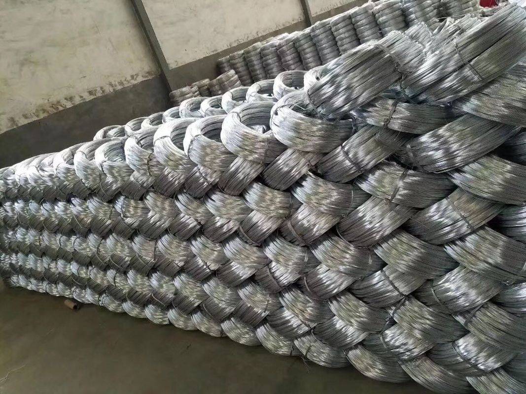 20 Gauge Galvanized Iron Wire Binding / Low Carbon Steel Hexagonal Wire Mesh