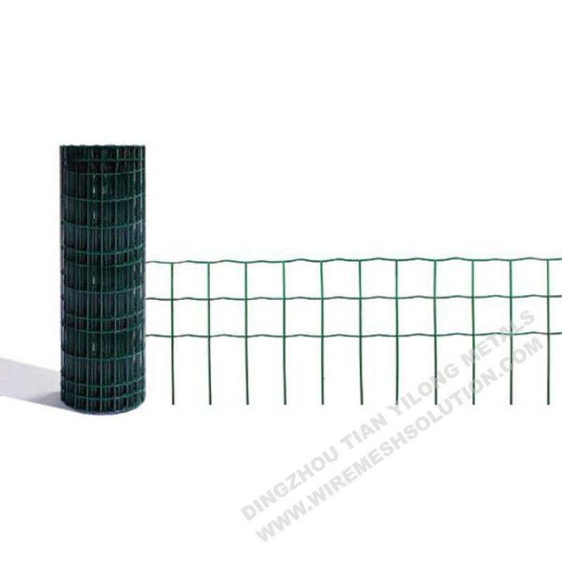 UV Protection Garden Border Fencing / Wire Mesh Garden Fence Anti Corrosion
