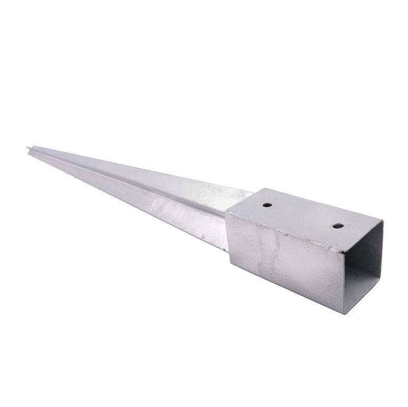 IRON CRAFT NO DIG Support Metal Ground Pole Anchor 71MM 91MM 750MM